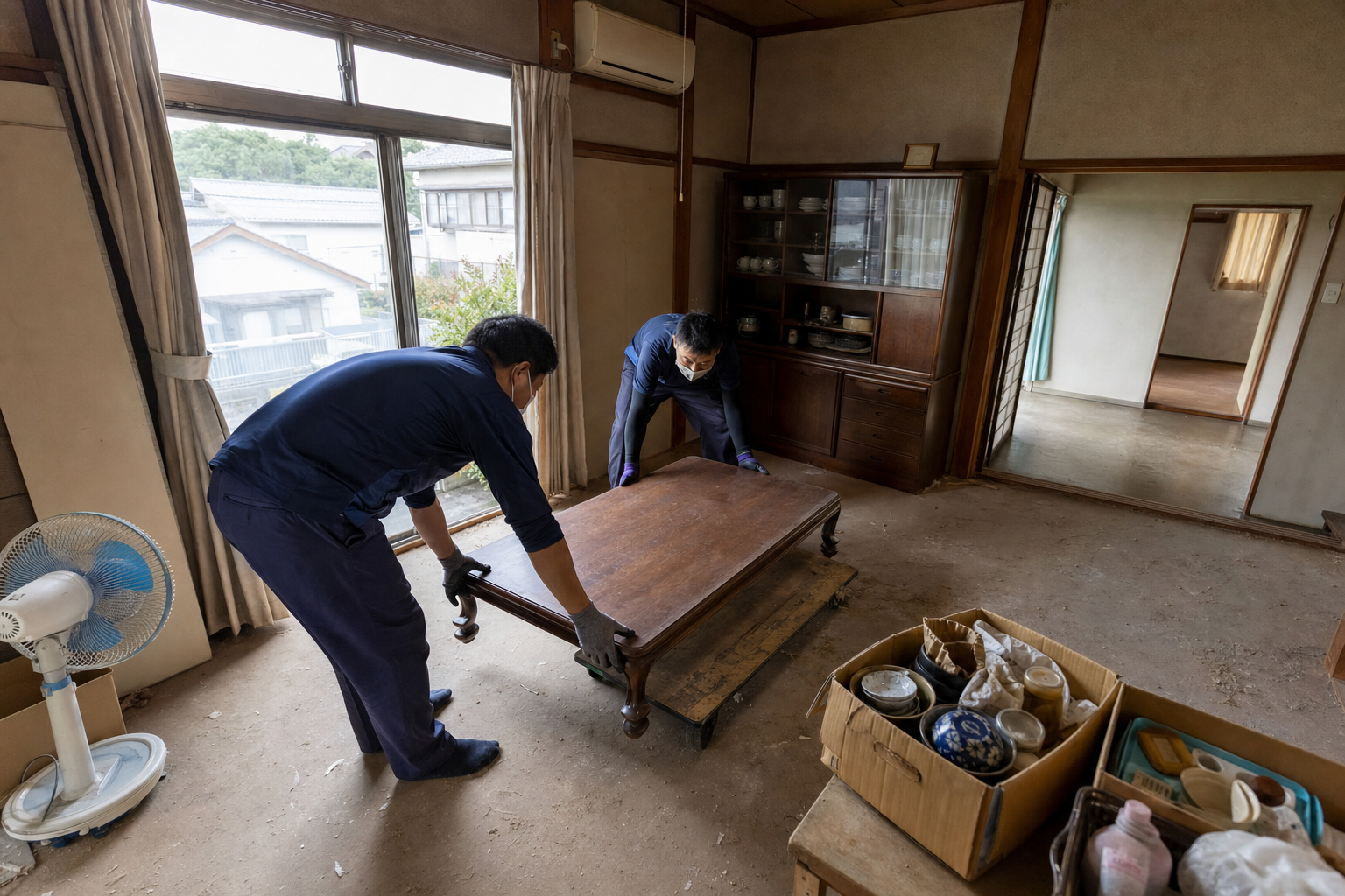 空き家片付け