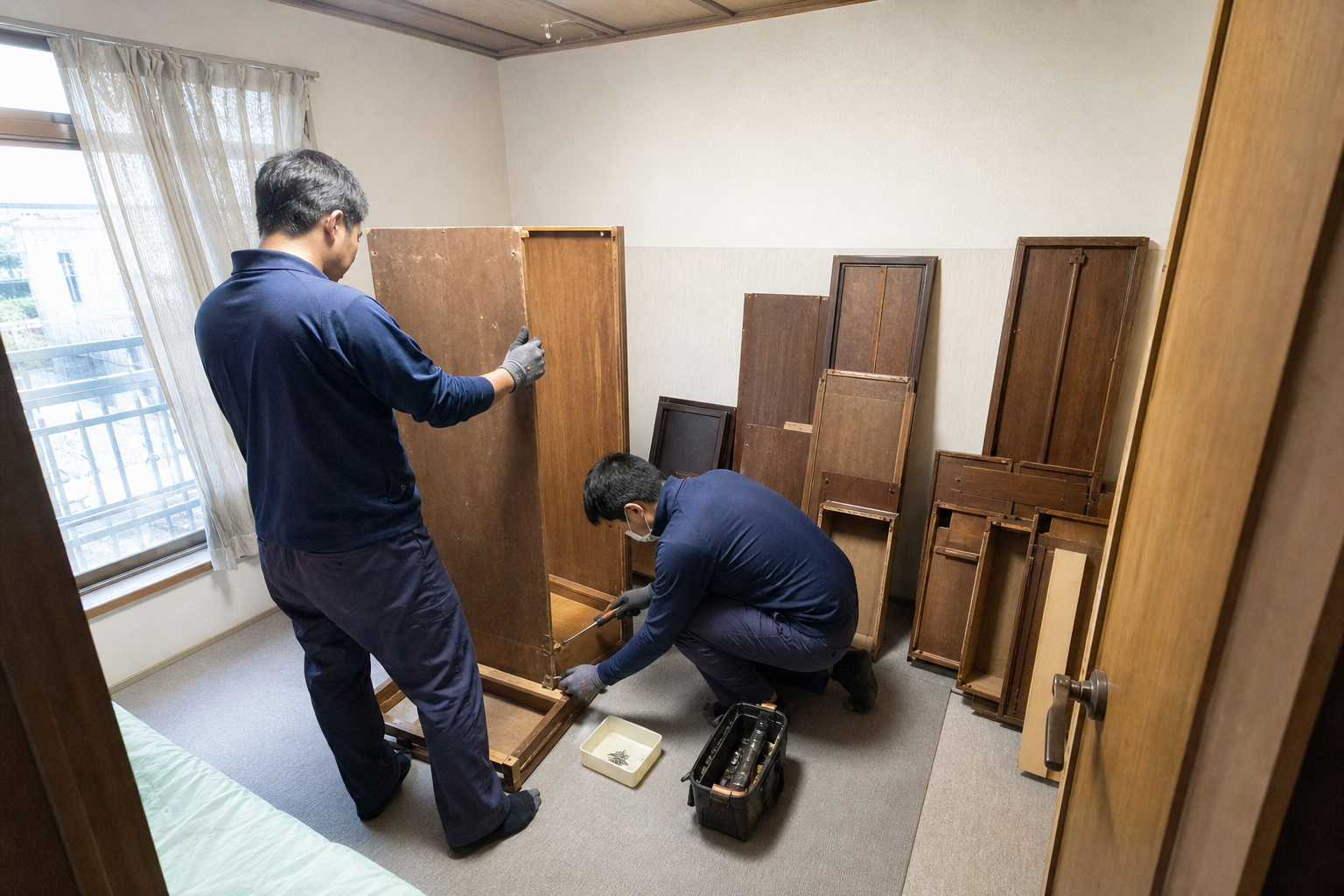 解体もこちらで